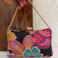 Jasmine Floral Bag Black Multicoloured