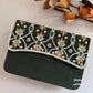 Green Box Flap clutch