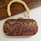 Adaa Banarsi Clutch Wine