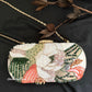 Poppy Floral Capsule Clutch Multi Shade