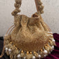 Luxury Gold Bucket Potli
