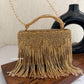 Mannat Gold Tassle Bag