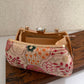 Lakhnawi Chikankari Box Clutch Peach