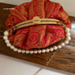Banarsi Batua Bag Red