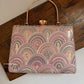 Rainbow Chikankari Bag Pink