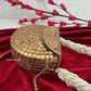 Boho Gold Mini Shell Bag