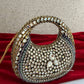Kiana Kundan Clutch Mini Multicolored