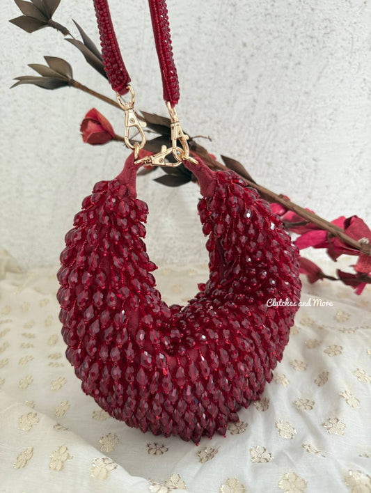 Sia Moon Crystal Bag Red