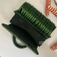 Luxe tassle Green flap bag