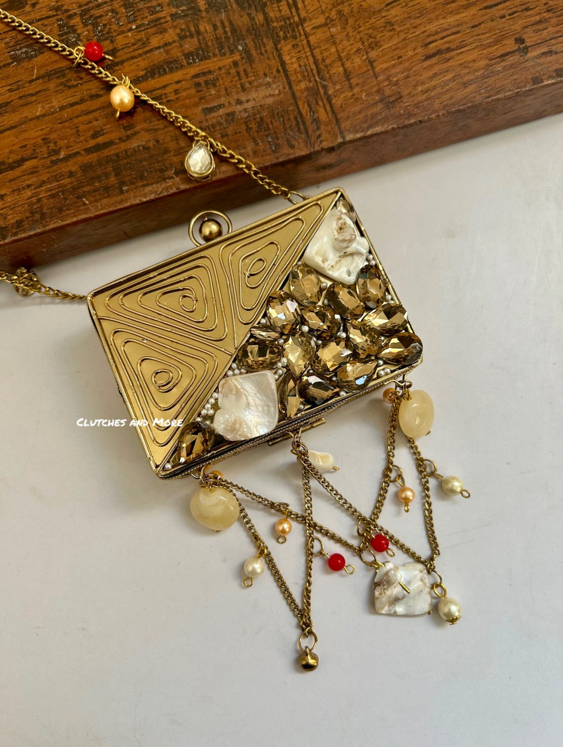 Mini Mother of Pearl Clutch