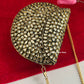 Kasika Kundan Brass Mini Clutch