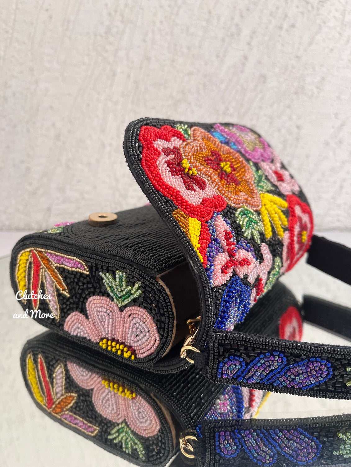 Phool Flap Bag Black