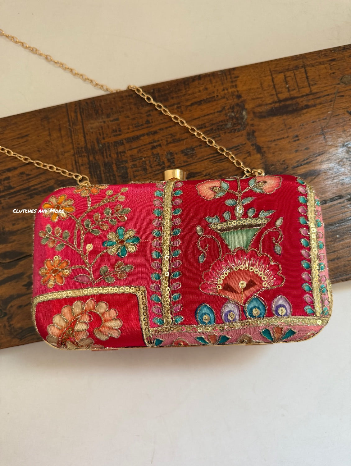 Maharani Party Bag Pink Multi