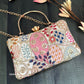 Lakhnawi Chikankari Bag White