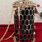 Mallika Cage Bag Black