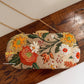 Poppy Floral Capsule Clutch Multicolored