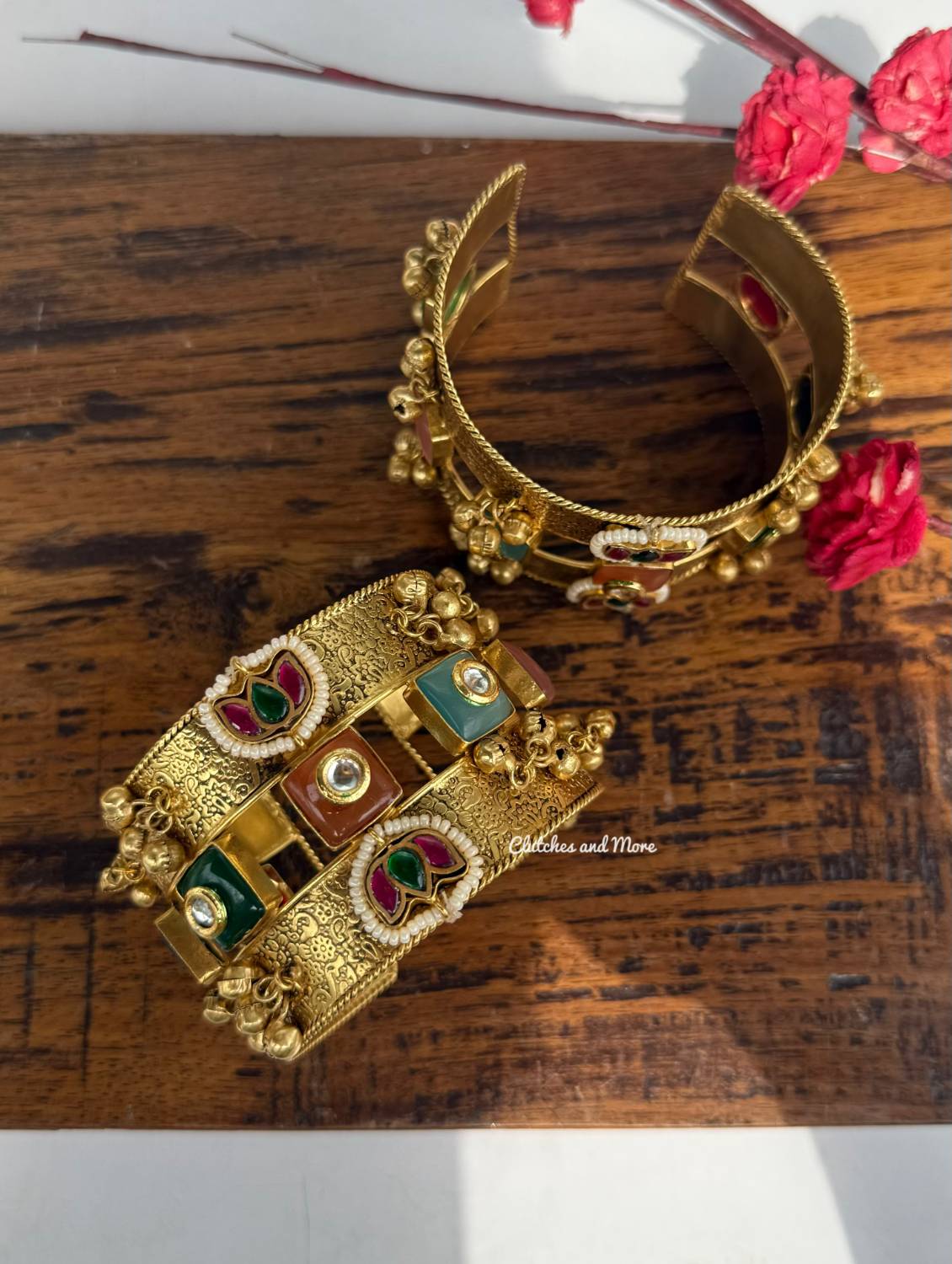 Swarnika Meenakari Cuff