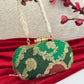 Adaa Banarsi Clutch Green