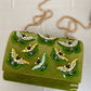 Green Butterfly Flap Bag