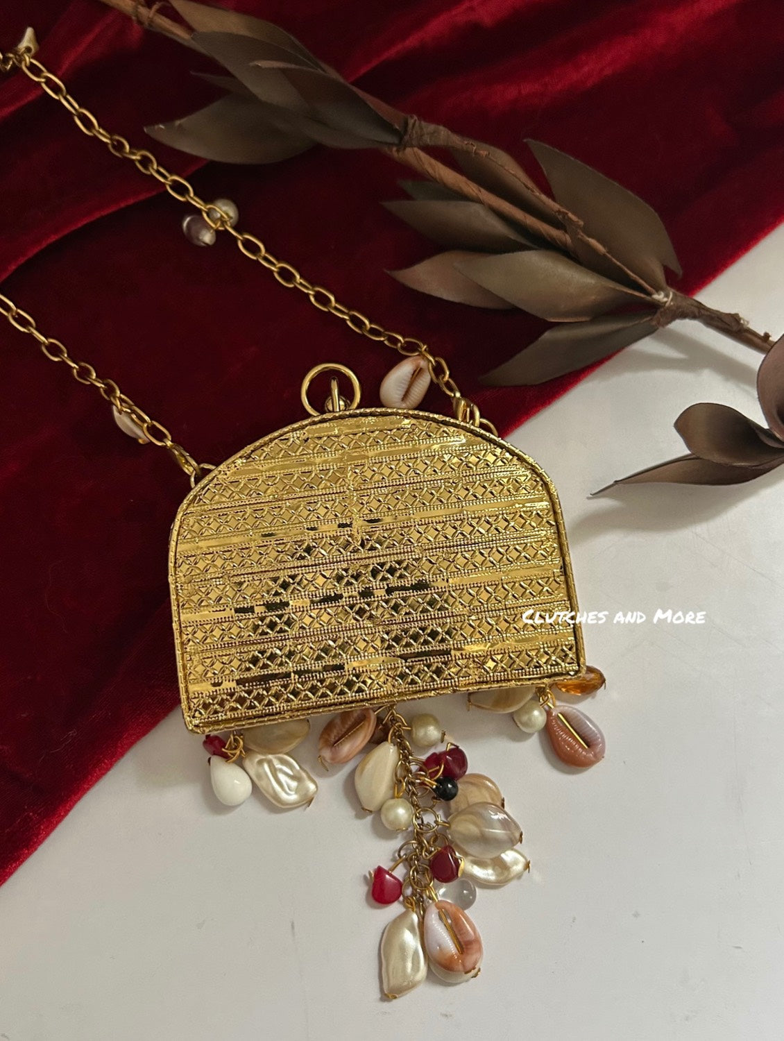 Mini Mother of Pearl Clutch