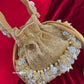 Luxury Gold Silver Bucket Potli