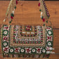 Luxe Multicolored Beaded Flap Bag