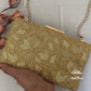 Gold Modern Affair Clutch