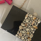 Luxe Resin Clutch Black