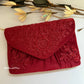 Eden Envelope Bag Deep Red