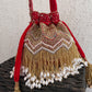 Premium Jhumka Potli Red Gold