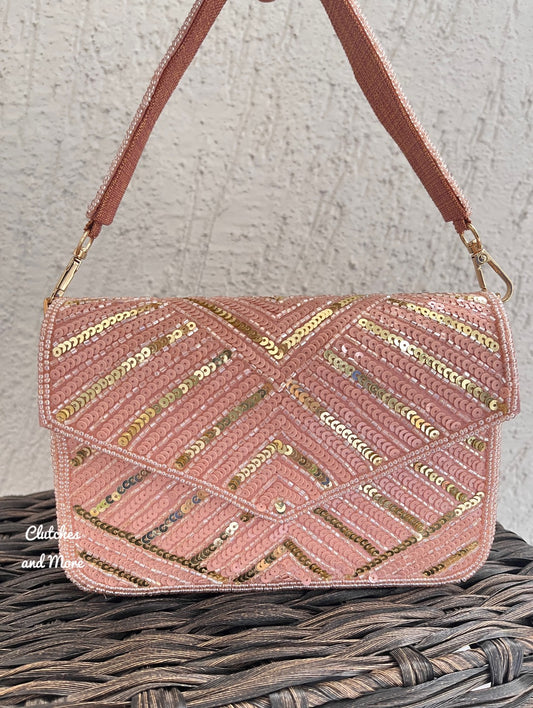Scarlett Sequence Flap Bags (Multiple colors)