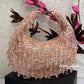 Crystal Chand Rose Gold Clutch