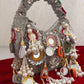 Chandni Mirror Bag Silver