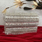 Gauhar Diamond Studded Bag Silver