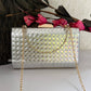 Metallic Sheen Sling silver