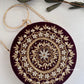 Chakra Wine Round Clutch