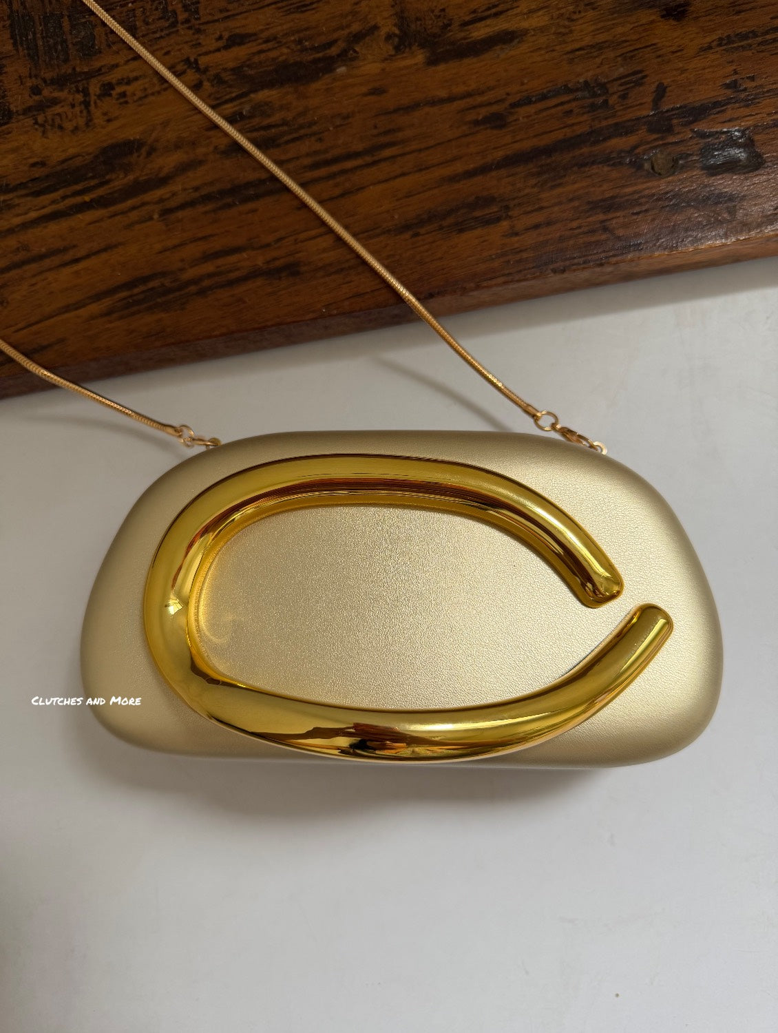 The ZARA Clutch Gold