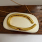The ZARA Clutch White
