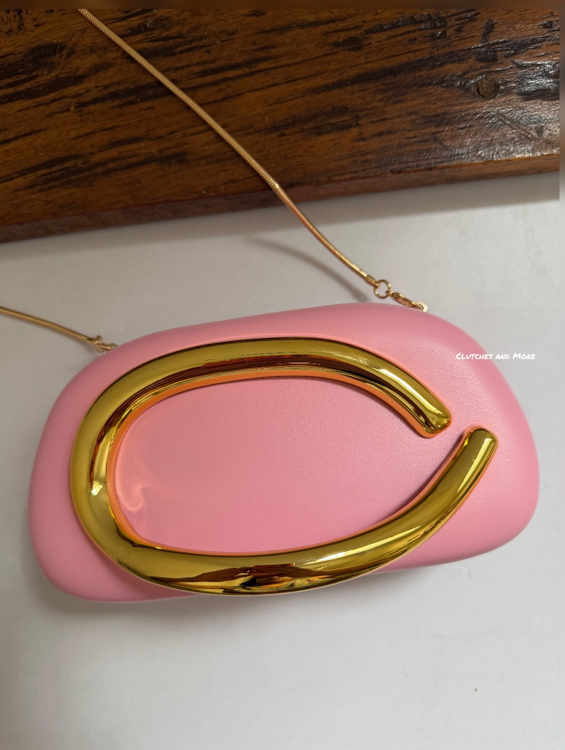 The ZARA Clutch Light Pink