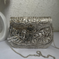 Brass Silver Leaf Clutch