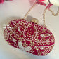 Rani Pink Capsule clutch