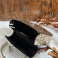 Brass Silver clutch with handle