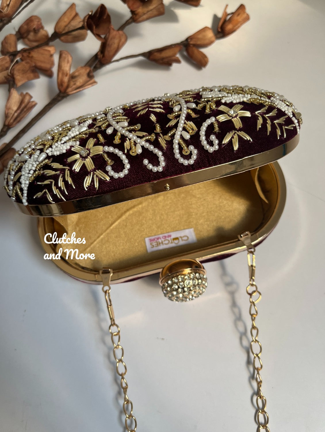 Wine Capsule Clutch