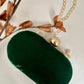Green Capsule clutch