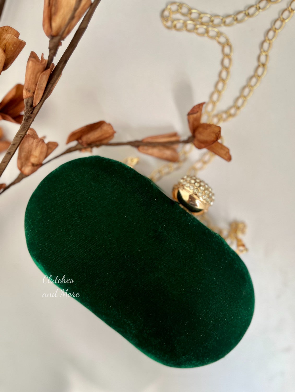 Green Capsule clutch