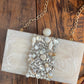 Luxe White Resin Clutch