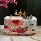 Floral Pop Big Knob clutch