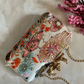 Floral Pop Big Knob clutch