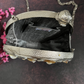 Round Silver Mother of pearl