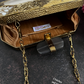 Mother of pearl octagon clutch